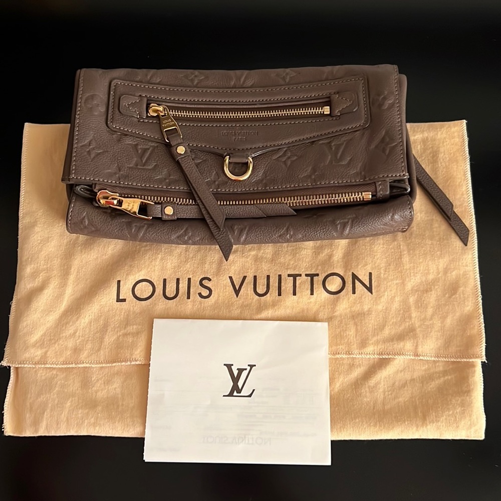 Louis Vuitton Petillante Monogram Empreinte Clutch - excellent condition!